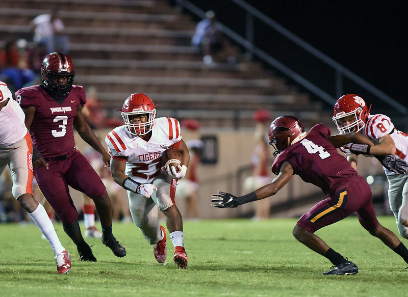 Dothan High Wolves vs Eufaula football